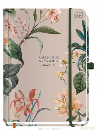 Kalendarz nauczyciela 2026/27 B5 Orchids [KALENDARZ]