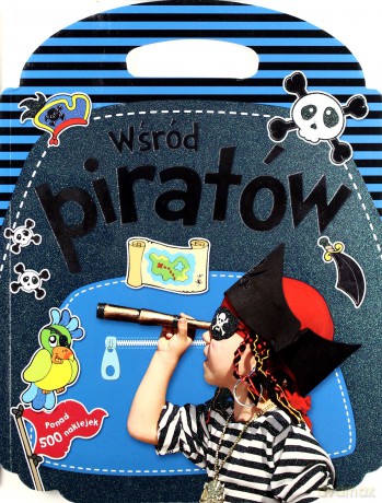 Wśród piratów. Ponad 500 naklejek [KSIĄŻKA]