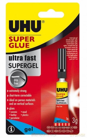 Klej Super Glue Gel 3g UHU