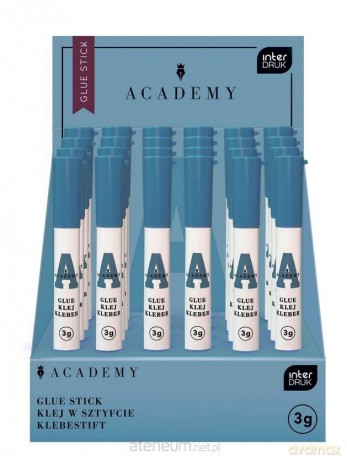 Klej w sztyfcie Slim Academy 3g (24szt)