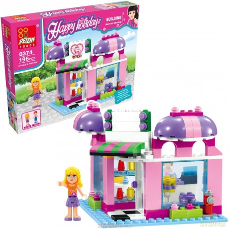 Klocki cukiernia 196el [KLOCKI]