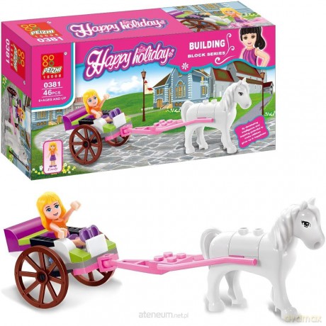 Klocki powóz 46el [KLOCKI]