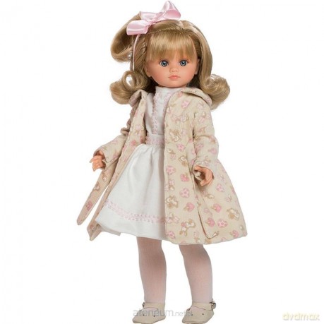 Lalka hiszpańska Fany w płaszczyku stojąca 42cm