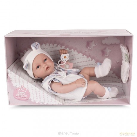 Lalka hiszpańska niemowlak Martin akcesoria 42cm