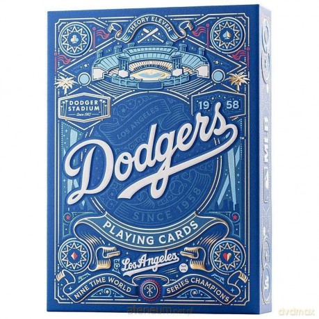 Los Angeles Dodgers Playing Cards by Theory11 [KARTY]
