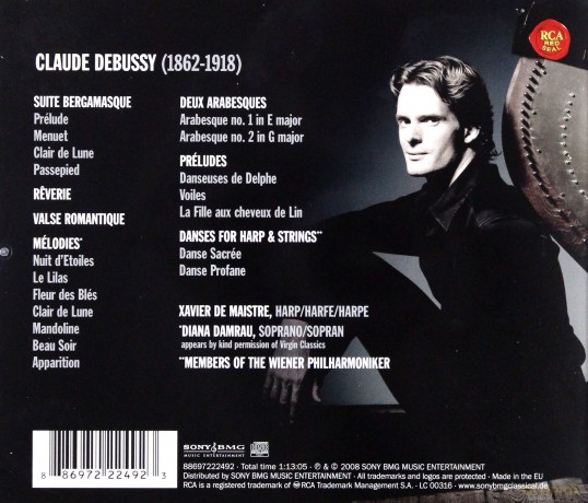 Xavier de Maistre: Debussy [CD]