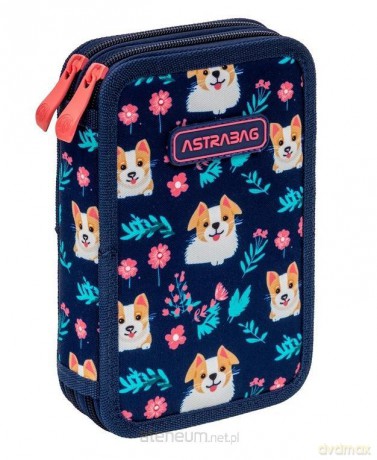 Piórnik podwójny z wyposaż. Dear Puppy