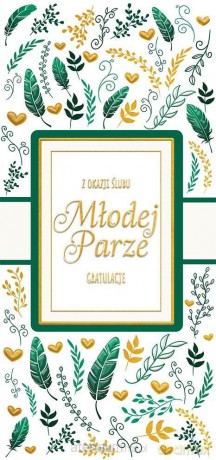 Pudełko Pamiątkowe Ślub butelka