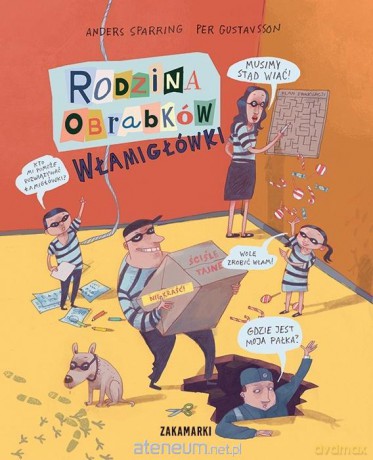 Rodzina Obrabków. Włamigłówki - Anders Sparring, Per Gustavsson [KSIĄŻKA]