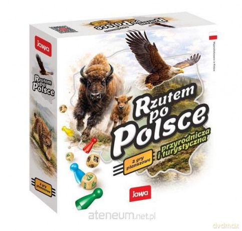 Rzutem po Polsce JAWA [GRA PLANSZOWA]