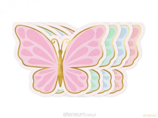 Serwetki Motyl 16x12cm 12szt