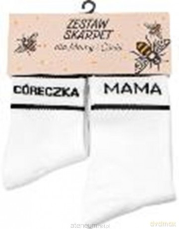 Skarpety mama i córeczka
