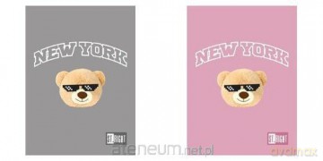 Zeszyt A4/32k kratka NYC Mood mix (15szt)