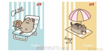 Zeszyt A4/32k kratka Pusheen (15szt)