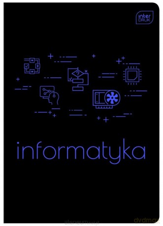 Zeszyt A5/60k kratka Informatyka (10szt)