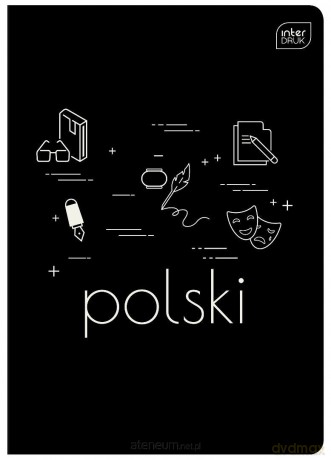 Zeszyt A5/60k kratka J. Polski (10szt)