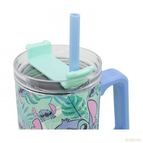Stor: Stitch - Aloha Kubek termiczny XL 920 ml ze słomką, stal nierdzewna (31743)