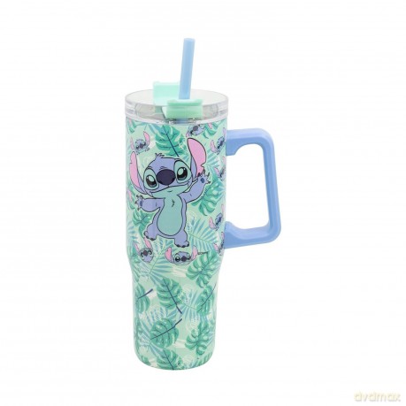 Stor: Stitch - Aloha Kubek termiczny XL 920 ml ze słomką, stal nierdzewna (31743)