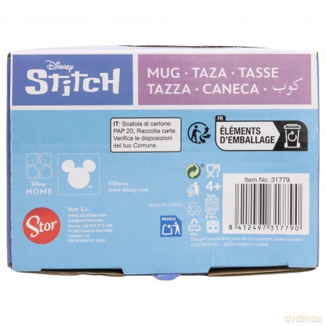 Stor: Stitch - Aloha Kubek w pudełku prezentowym (410ml) (31779)