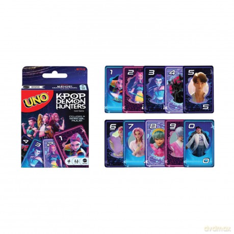 Mattel Uno: Uno K-POP Demon Hunters (JRV01) 