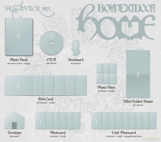 Boynextdoor: 1st Studio Album Home (Weaver Ver.) [CD]