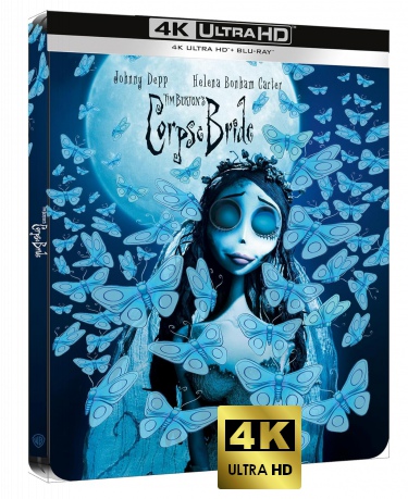 Corpse Bride (Gnijąca panna młoda) [Blu-Ray 4K]+[Blu-Ray]