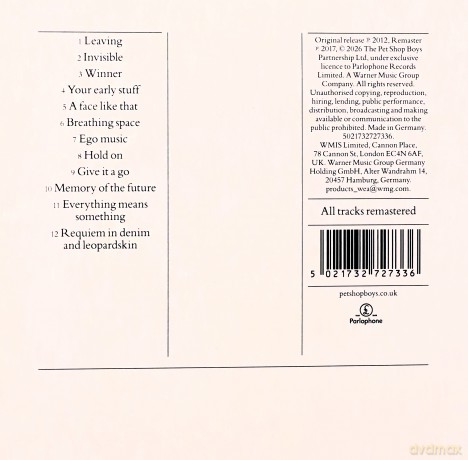 Pet Shop Boys: Elysium [CD]