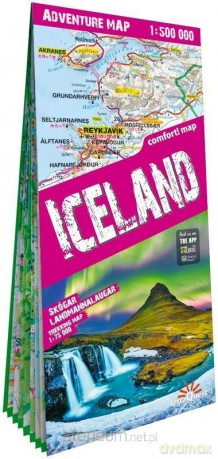 Adventure map Islandia/Iceland 1:500 000