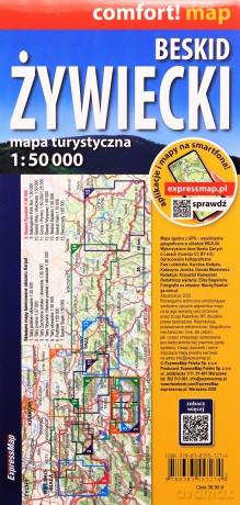 Comfort! map Beskid Żywiecki 1:50 000