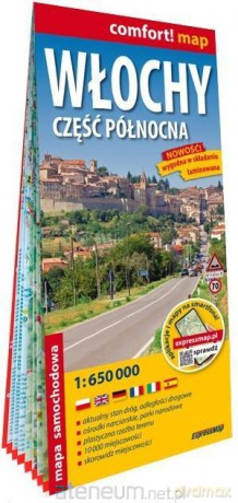 Comfort! map Włochy część północna 1:650 000