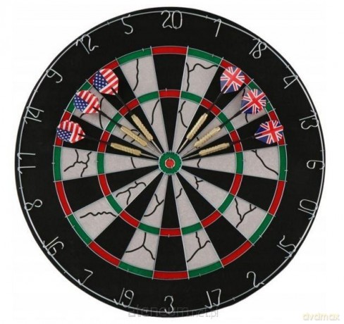 Dart Deluxe 45cm + 6 rzutek [SPORT]