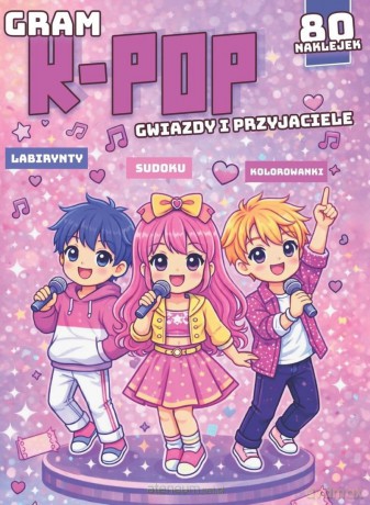 Gram k-pop. Gwiazdy i przyjaciele [KSIĄŻKA]