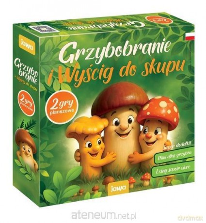 Grzybobranie/Wyścig do skupu JAWA [GRA PLANSZOWA]