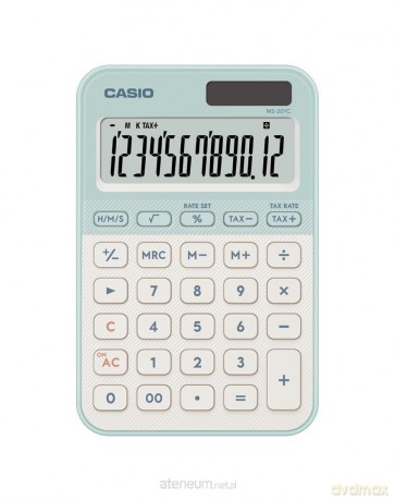Kalkulator Casio MS-20YC-LGN