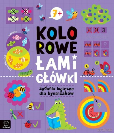 Kolorowe łamigłówki. Zadania logiczne - Bogusław Michalec [KSIĄŻKA]
