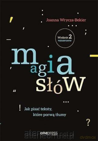 Magia słów rozszerzone - Joanna Wrycza-Bekier [KSIĄŻKA]