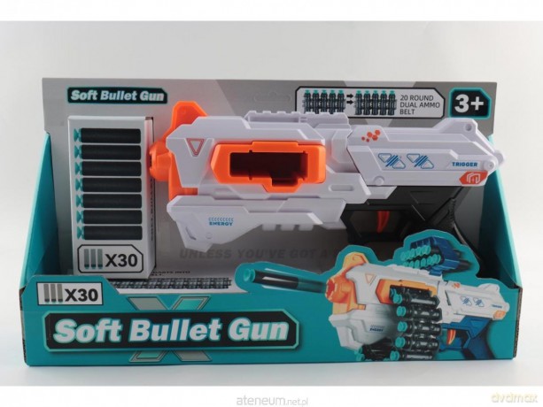 Pistolet na pociski Soft 30szt