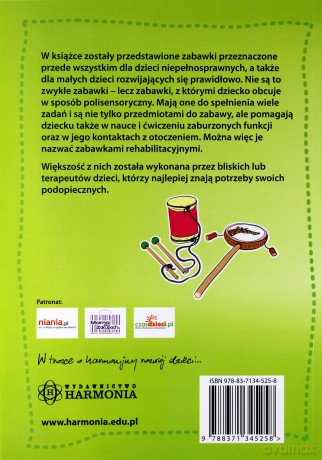 Zabawki i propozycje zabaw Harmonia [KSIĄŻKA]
