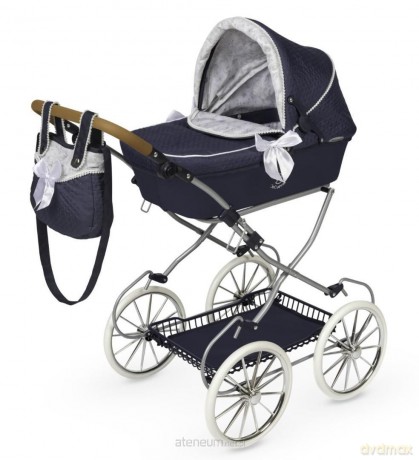 Wózek Vintage z torebką dla lalek do 46cm