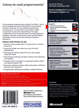 Zacznij Tu! Poznaj Microsoft Visual Basic 2012 [KSIĄŻKA]