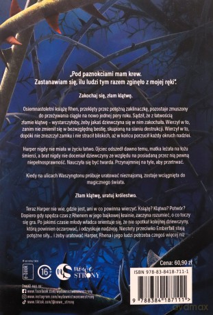 Złamana klątwa (Tom 1) Mroczna klątwa samotności - Brigid Kemmerer [KSIĄŻKA]