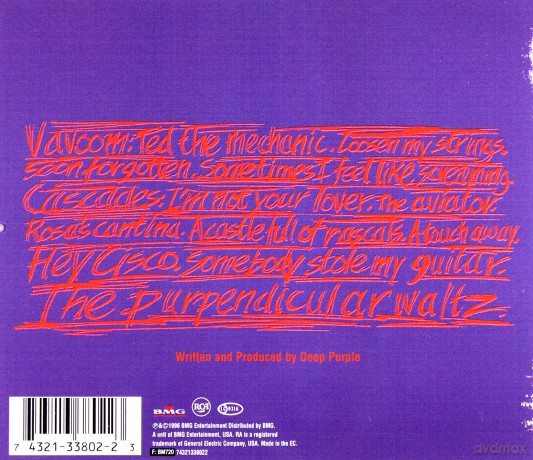 Deep Purple: Purpendicular [CD]