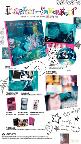 Fifty Fifty: Imperfect-I'mperfect (Photobook Ver.) [CD]