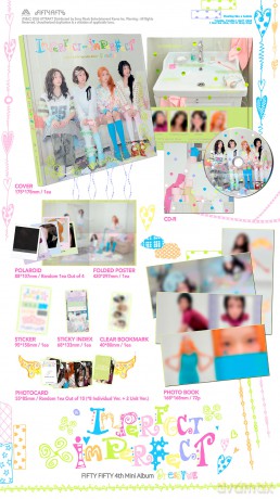 Fifty Fifty: Imperfect-I'mperfect (Photobook Ver.) [CD]