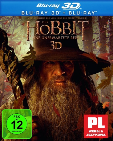 Hobbit: Niezwykła podróż [Blu-Ray 3D]+[Blu-Ray]