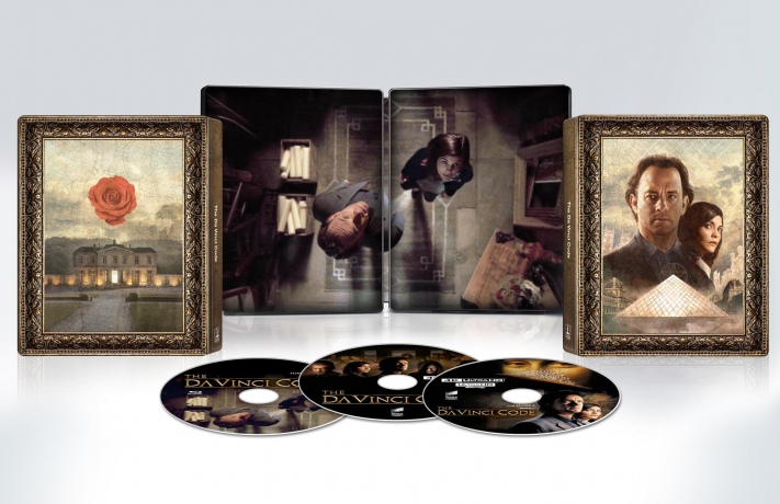 The Da Vinci Code (Kod da Vinci) (steelbook) [Blu-Ray 4K]+[2xBlu-Ray]