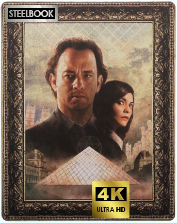The Da Vinci Code (Kod da Vinci) (steelbook) [Blu-Ray 4K]+[2xBlu-Ray]