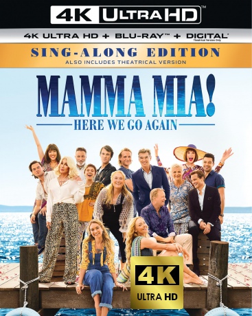 Mamma Mia! Here We Go Again (Sing-Along Edition) [Blu-Ray 4K]