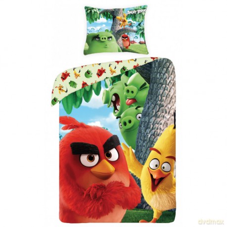 Angry Birds movie Pościel, 140x200cm + 70x90cm