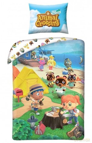 Animal Crossing Pościel 140x200cm+70x90cm